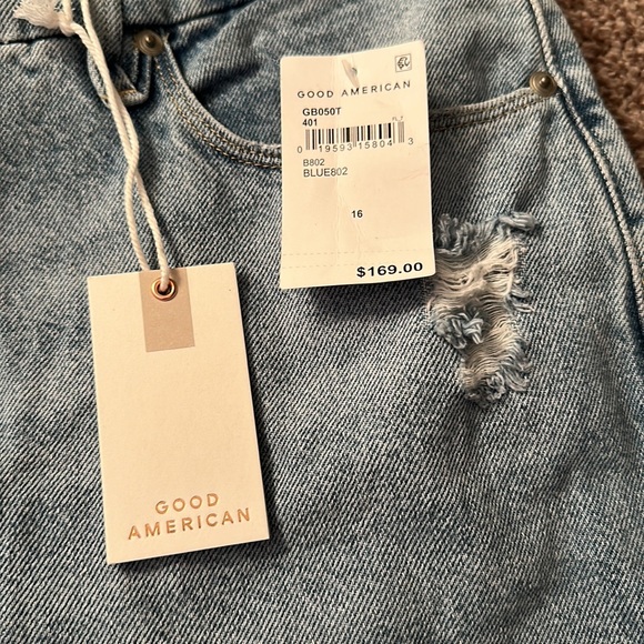 Good American Good Boy Jeans size 16 NWT - Picture 4 of 10